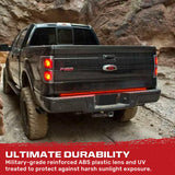 “Extreme” Tailgate Light Bar LED Scanning Amber Turn Signals, Brake & Reverse Lights - Multiple Sizes
