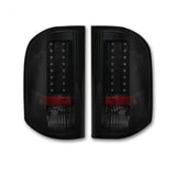 Chevy Silverado (1500, 2500, 3500) Single-Wheel 07-13 Ultra Bright LED Tail Lights - Multiple Lens