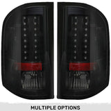 Chevy Silverado (1500, 2500, 3500) Single-Wheel 07-13 Ultra Bright LED Tail Lights - Multiple Lens