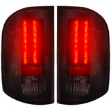 Chevy Silverado (1500, 2500, 3500) Single-Wheel 07-13 Ultra Bright LED Tail Lights - Multiple Lens