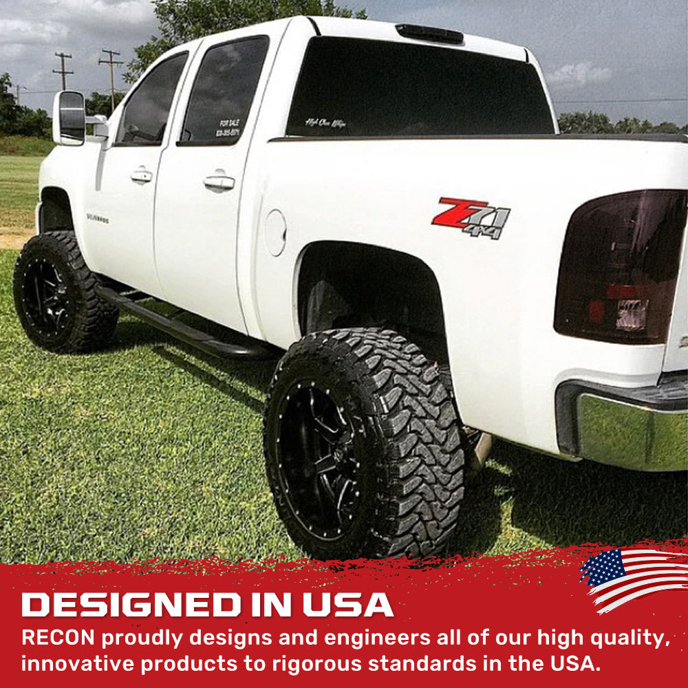 Chevy Silverado (1500, 2500, 3500) Single-Wheel 07-13 Ultra Bright LED Tail Lights - Multiple Lens