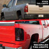 Chevy Silverado (1500, 2500, 3500) Single-Wheel 07-13 Ultra Bright LED Tail Lights - Multiple Lens