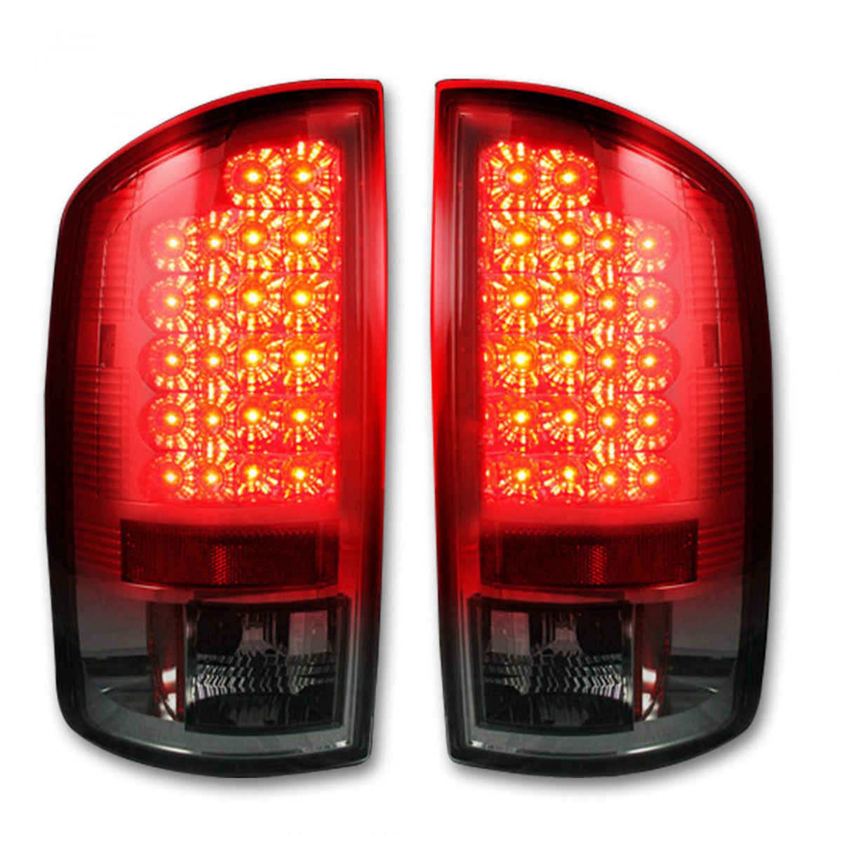 Dodge RAM 1500 07-08 Ultra Bright LED Tail Lights - Multiple Lens