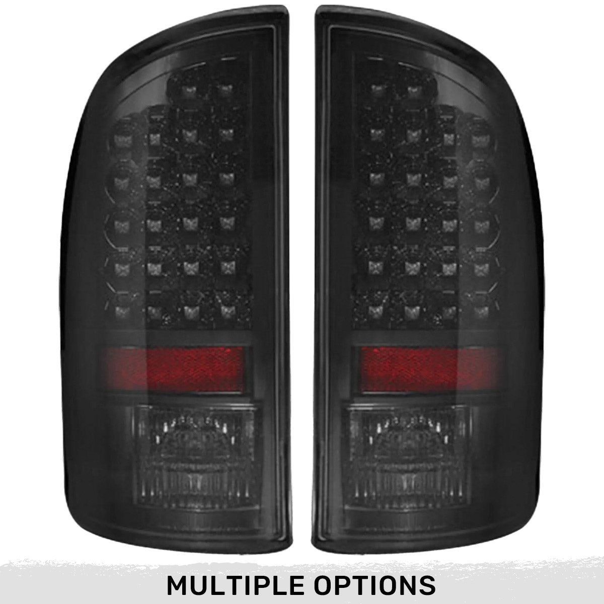 Dodge RAM 1500 07-08 Ultra Bright LED Tail Lights - Multiple Lens