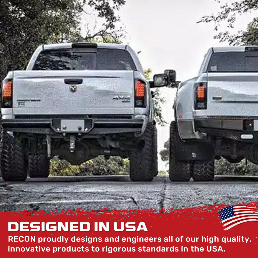 Dodge RAM 1500 07-08 Ultra Bright LED Tail Lights - Multiple Lens