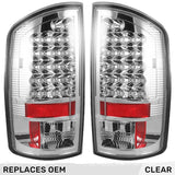 Dodge RAM 1500 07-08 Ultra Bright LED Tail Lights - Multiple Lens