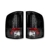GMC Sierra (1500, 2500, 3500) Single-Wheel 07-13 Ultra Bright LED Tail Lights - Multiple Lens