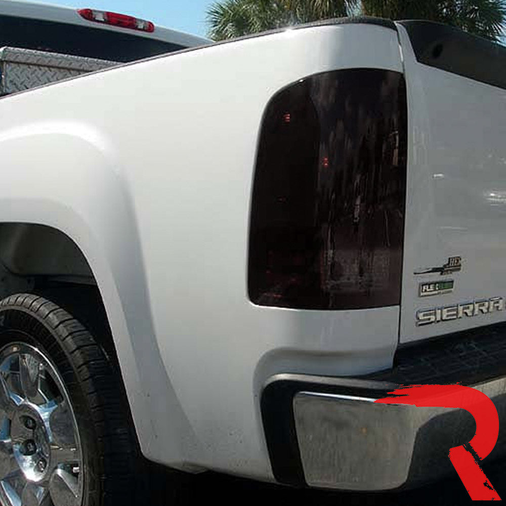 GMC Sierra (1500, 2500, 3500) Single-Wheel 07-13 Ultra Bright LED Tail Lights - Multiple Lens