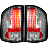 GMC Sierra (1500, 2500, 3500) Single-Wheel 07-13 Ultra Bright LED Tail Lights - Multiple Lens