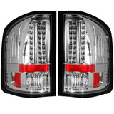 GMC Sierra (1500, 2500, 3500) Single-Wheel 07-13 Ultra Bright LED Tail Lights - Multiple Lens