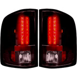 GMC Sierra (1500, 2500, 3500) Single-Wheel 07-13 Ultra Bright LED Tail Lights - Multiple Lens
