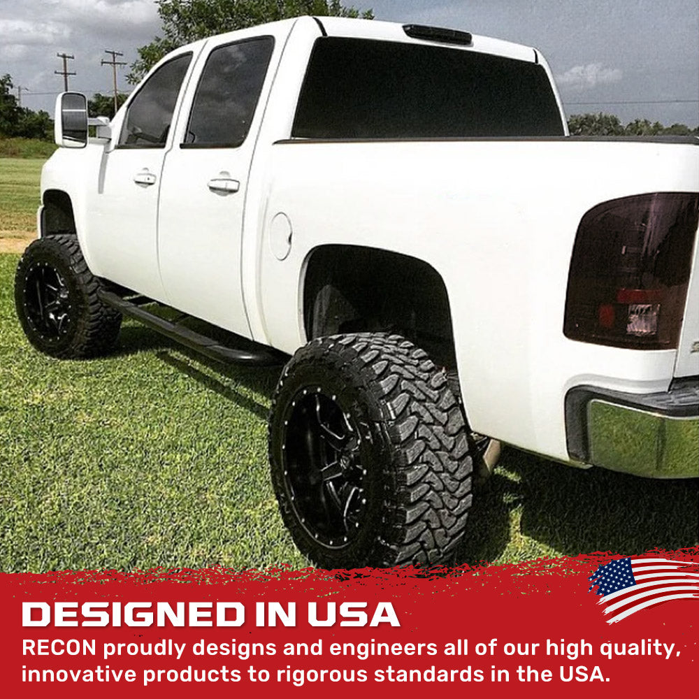 GMC Sierra (1500, 2500, 3500) Single-Wheel 07-13 Ultra Bright LED Tail Lights - Multiple Lens