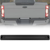 Ford 17-26 Super Duty Mini LED Tailgate Light Bar w/ Smooth OLED Red Running Lights & White LED Reverse Lights - Plug-N-Play for 17-24 Super Duty Dually - Smoked
