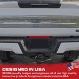 Ford 17-26 Super Duty Mini LED Tailgate Light Bar w/ Smooth OLED Red Running Lights & White LED Reverse Lights - Plug-N-Play for 17-24 Super Duty Dually - Smoked