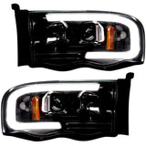 Dodge 02-05 RAM 1500/2500/3500 Projector Headlights OLED Halos & DRL - Multiple Styles