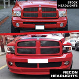 Dodge 02-05 RAM 1500/2500/3500 Projector Headlights OLED Halos & DRL - Multiple Styles