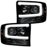 Ford Super Duty 99-04 Projector Headlights OLED Halos DRL - Multiple Styles