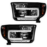 Toyota Tundra & Sequoia 07-13 Projector Headlights Ultra High Power Smooth OLED Halos DRL - Multiple Styles