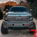 Chevrolet Silverado 07-13 (2nd Gen Single-Wheel 1500/2500/3500) Projector Headlights OLED Halos DRL - Multiple Styles