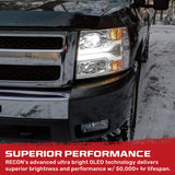 Chevrolet Silverado 07-14 (2nd Gen 3500 Dually) Projector Headlights OLED Halos DRL - Multiple Styles
