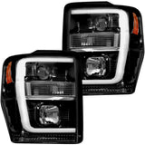Ford Super Duty 08-10 Projector Headlights OLED Halos DRL - Multiple Styles