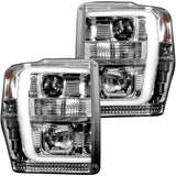 Ford Super Duty 08-10 Projector Headlights OLED Halos DRL - Multiple Styles
