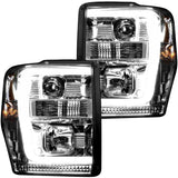 Ford Super Duty 08-10 Projector Headlights OLED Halos DRL - Multiple Styles