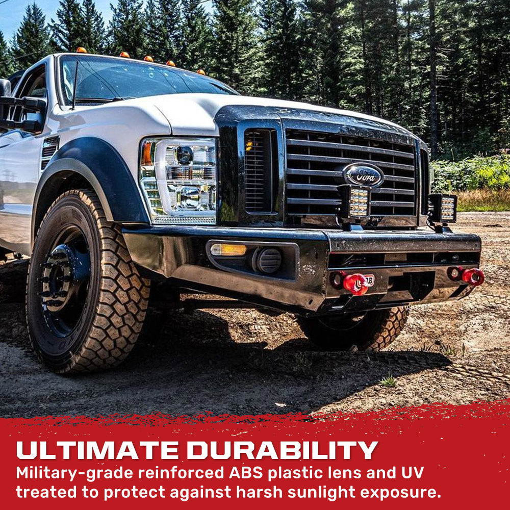 Ford Super Duty 08-10 Projector Headlights OLED Halos DRL - Multiple Styles