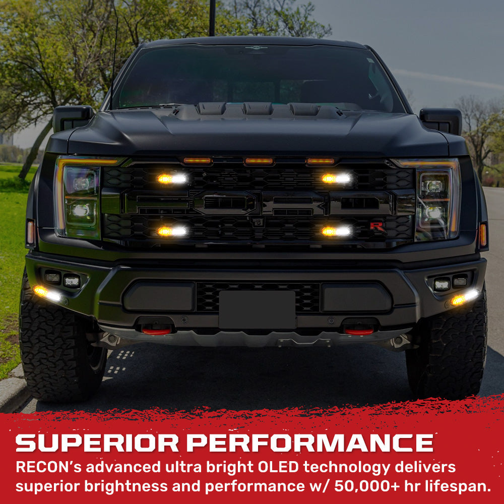 Universal 8-PC Ultra Slim Aluminum Surface Mounted 4.5" Emergency Ultra Bright LED Strobe w/ 17 Light Functions - Multiple Options