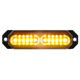 Universal 8-PC Ultra Slim Aluminum Surface Mounted 4.5" Emergency Ultra Bright LED Strobe w/ 17 Light Functions - Multiple Options
