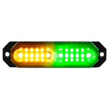 Universal 8-PC Ultra Slim Aluminum Surface Mounted 4.5" Emergency Ultra Bright LED Strobe w/ 17 Light Functions - Multiple Options
