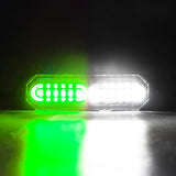 Universal 8-PC Ultra Slim Aluminum Surface Mounted 4.5" Emergency Ultra Bright LED Strobe w/ 17 Light Functions - Multiple Options