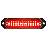 Universal 8-PC Ultra Slim Aluminum Surface Mounted 4.5" Emergency Ultra Bright LED Strobe w/ 17 Light Functions - Multiple Options