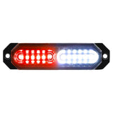 Universal 8-PC Ultra Slim Aluminum Surface Mounted 4.5" Emergency Ultra Bright LED Strobe w/ 17 Light Functions - Multiple Options