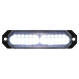 Universal 8-PC Ultra Slim Aluminum Surface Mounted 4.5" Emergency Ultra Bright LED Strobe w/ 17 Light Functions - Multiple Options