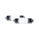 6418 10mm x 35mm Festoon High-Power 1-Watt 6 LED Bulbs in White