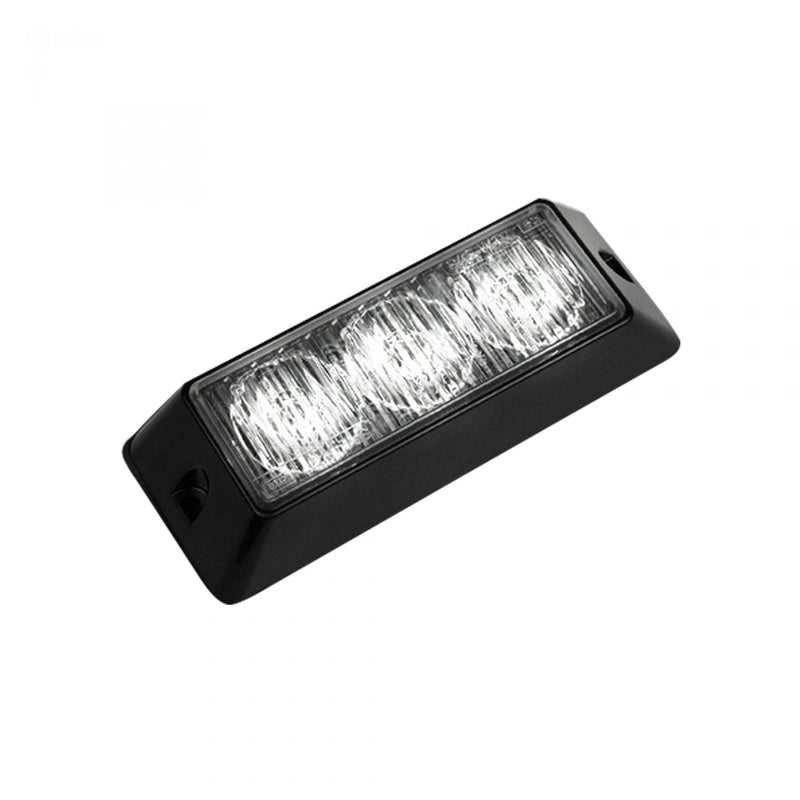 3-Watt 12 Function Strobe Light 3-LED in White