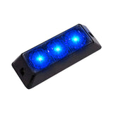 Universal 3-Watt 12 Function 3 LED Emergency Flashing Strobe Light - Multiple Colors