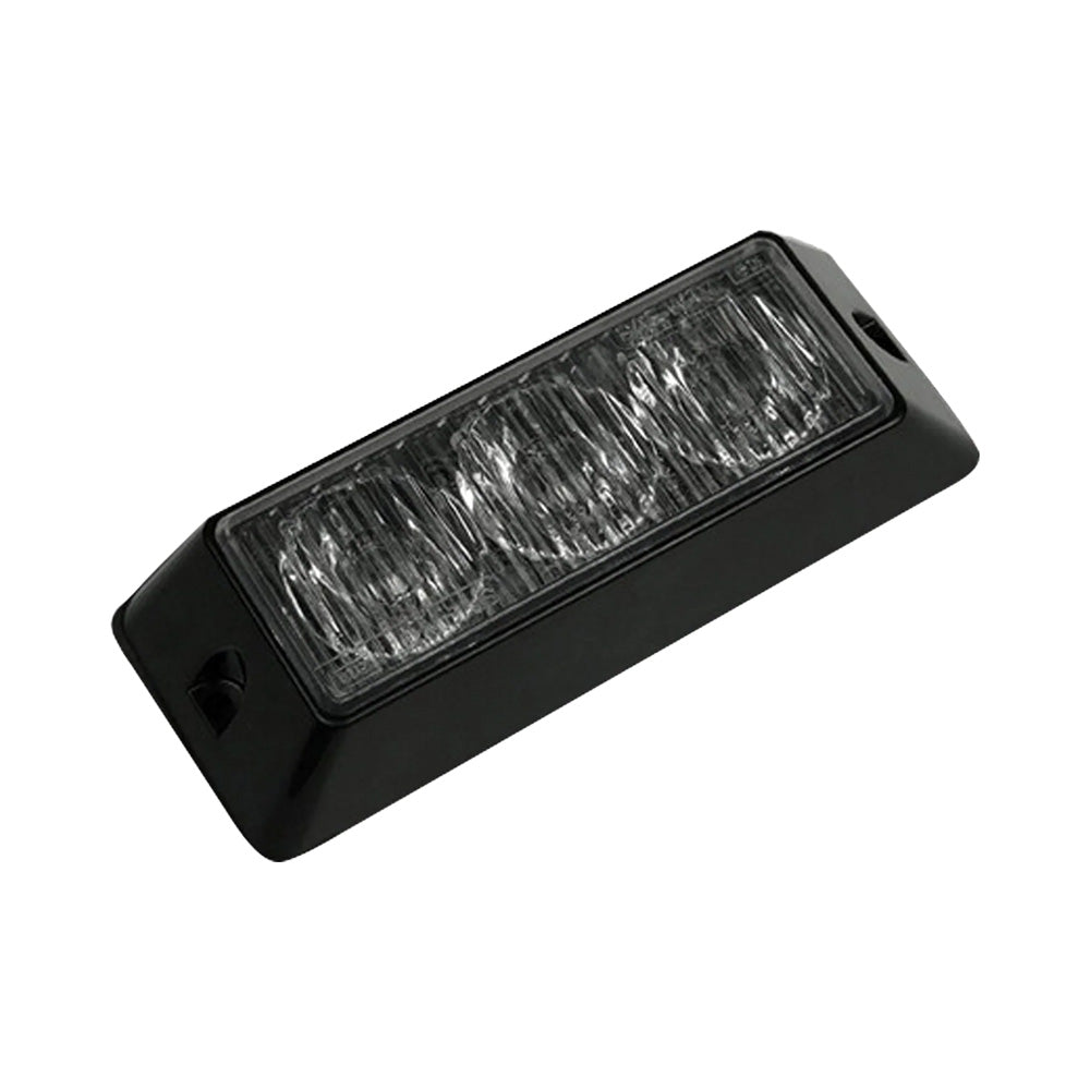 Universal 3-Watt 12 Function 3 LED Emergency Flashing Strobe Light - Multiple Colors