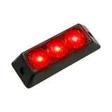 Universal 3-Watt 12 Function 3 LED Emergency Flashing Strobe Light - Multiple Colors