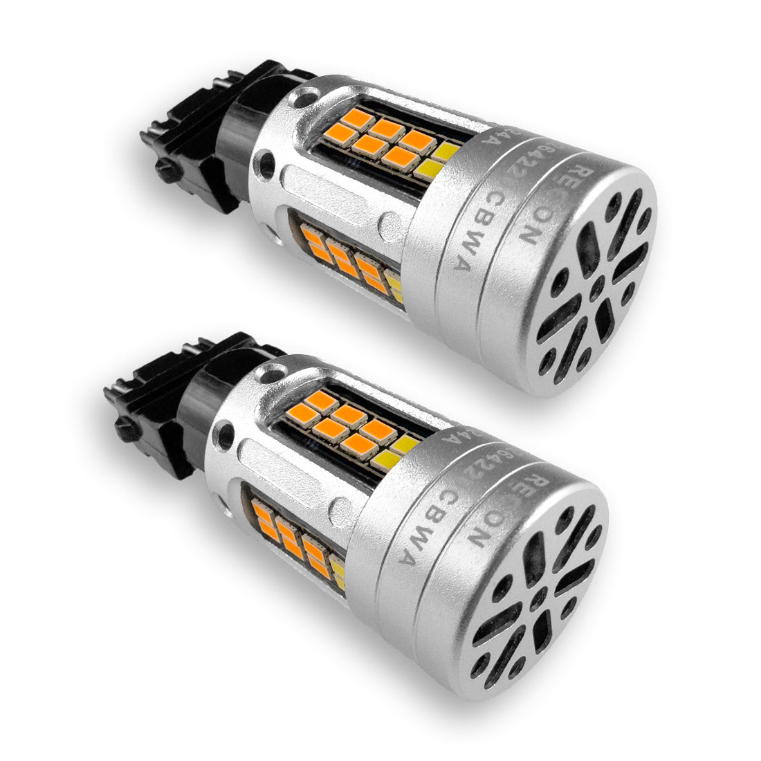 3157 LED Ultra High-Power Turn Signal Bulbs CAN Bus Compatible Eliminates Hyper Flash - Multiple Colors