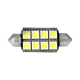 578/364 10mm x 42mm Canbus Festoon Ultra-High Power 3-Watt SMD 8 LED Bulb White