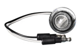 Front Lower Air Dam Light Kit w/ Clear Lens & Chrome Bezel LED White