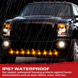 Universal 9-Pc Front Lower Air Dam Ultra Bright LED Light Kit - Multiple Options