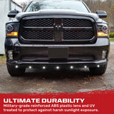 Universal 9-Pc Front Lower Air Dam Ultra Bright LED Light Kit - Multiple Options