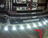 Universal 9-Pc Front Lower Air Dam Ultra Bright LED Light Kit - Multiple Options