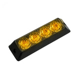 Universal 4-Watt 19 Function 4 LED Emergency Flashing Strobe Light - Multiple Colors