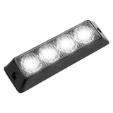 Universal 4-Watt 19 Function 4 LED Emergency Flashing Strobe Light - Multiple Colors