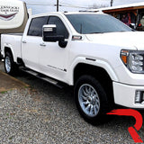 GMC 20-26 Sierra HD 2500/3500 (4th Gen) Fender Lenses (4-Piece Set) Ultra Bright LED Lights - Multiple Options