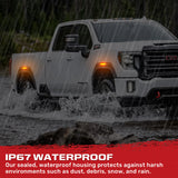 GMC 20-26 Sierra HD 2500/3500 (4th Gen) Fender Lenses (4-Piece Set) Ultra Bright LED Lights - Multiple Options